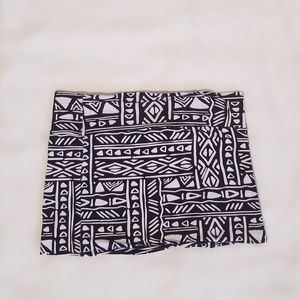 Tribal pattern Mini Skirt